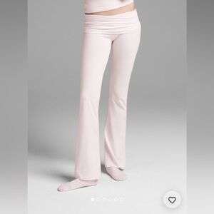 SKIMS Cotton Jersey Foldover Pant